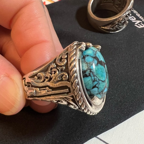 Unrivaled Designs Men’s “double ringer” Ring - Picture 2 of 8